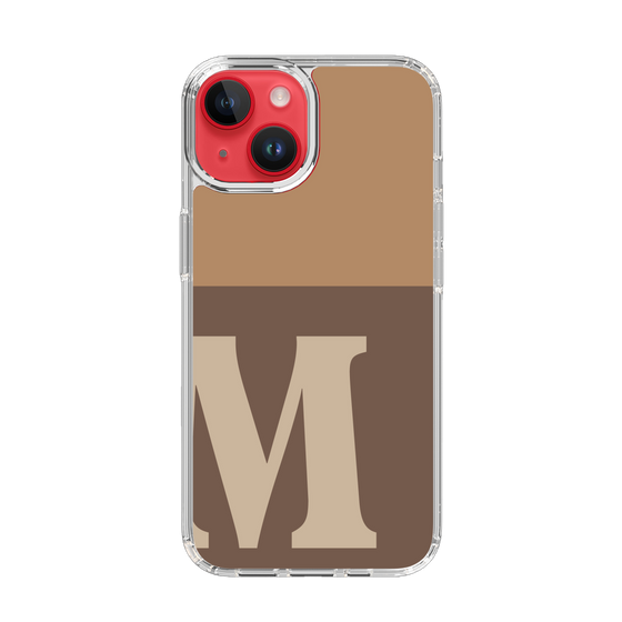 Slim Protection Case［ Original - initial two tone - M brown ］