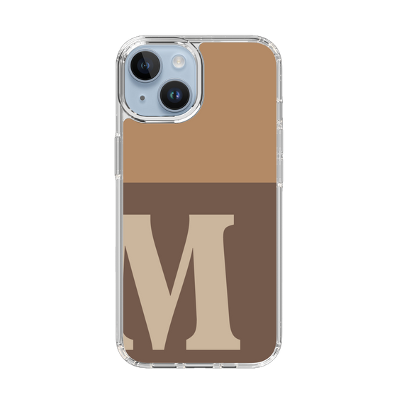 Slim Protection Case［ Original - initial two tone - M brown ］