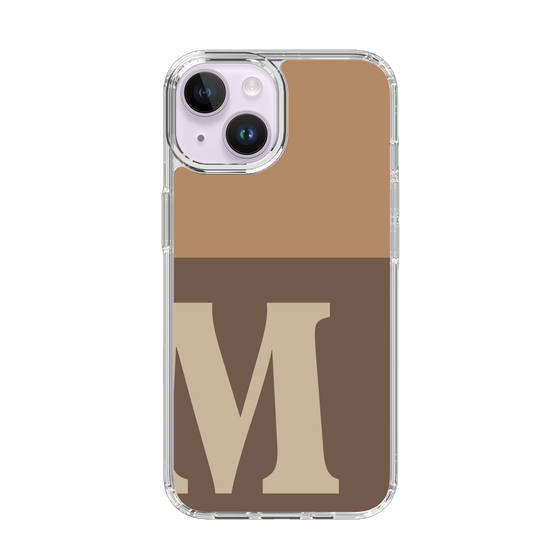 Slim Protection Case［ Original - initial two tone - M brown ］