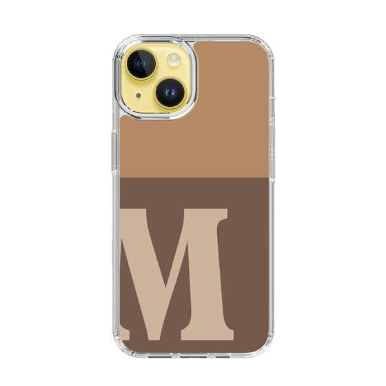 Slim Protection Case［ Original - initial two tone - M brown ］