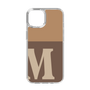 Slim Protection Case［ Original - initial two tone - M brown ］