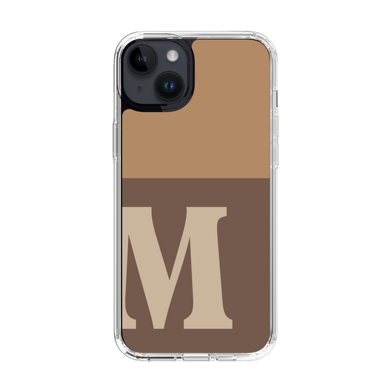 Slim Protection Case［ Original - initial two tone - M brown ］