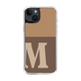 Slim Protection Case［ Original - initial two tone - M brown ］