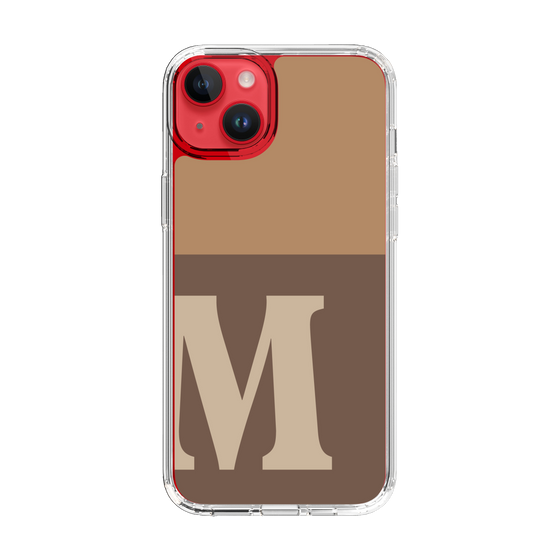 Slim Protection Case［ Original - initial two tone - M brown ］