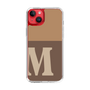 Slim Protection Case［ Original - initial two tone - M brown ］