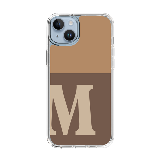 Slim Protection Case［ Original - initial two tone - M brown ］