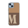 Slim Protection Case［ Original - initial two tone - M brown ］