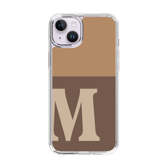 Slim Protection Case［ Original - initial two tone - M brown ］