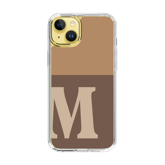 Slim Protection Case［ Original - initial two tone - M brown ］