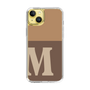 Slim Protection Case［ Original - initial two tone - M brown ］