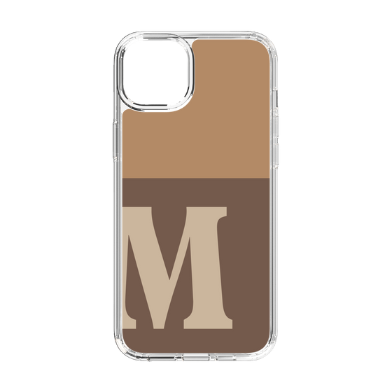 Slim Protection Case［ Original - initial two tone - M brown ］