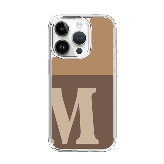 Slim Protection Case［ Original - initial two tone - M brown ］