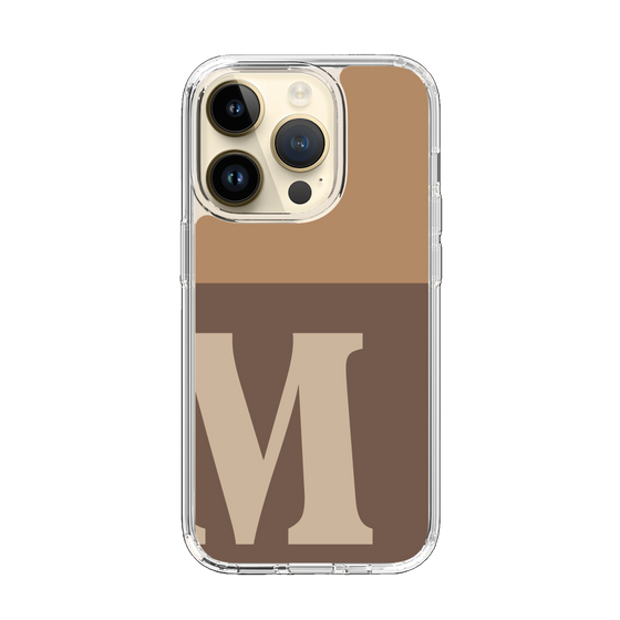 Slim Protection Case［ Original - initial two tone - M brown ］