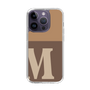 Slim Protection Case［ Original - initial two tone - M brown ］