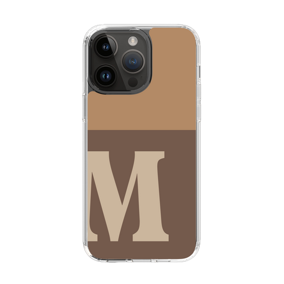 Slim Protection Case［ Original - initial two tone - M brown ］