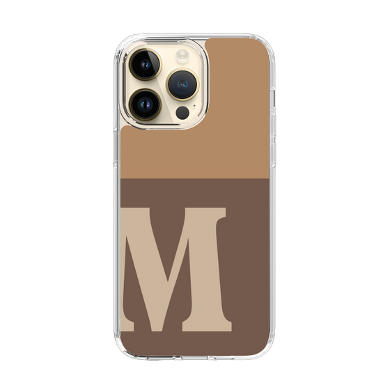 Slim Protection Case［ Original - initial two tone - M brown ］
