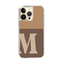 Slim Protection Case［ Original - initial two tone - M brown ］