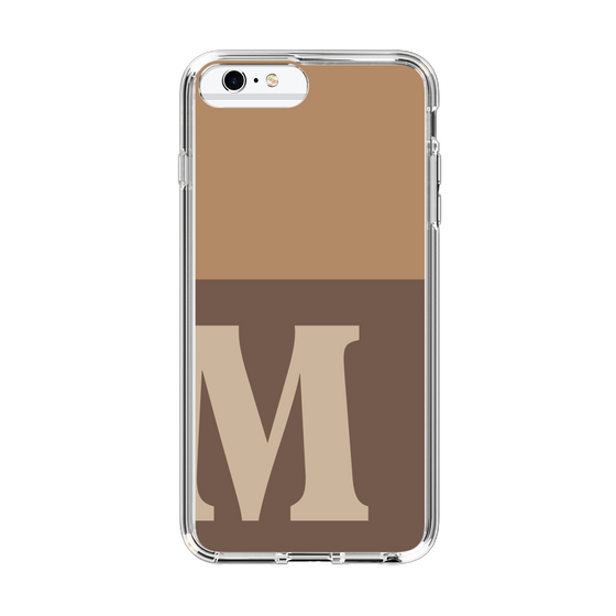 Slim Protection Case［ Original - initial two tone - M brown ］