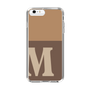 Slim Protection Case［ Original - initial two tone - M brown ］