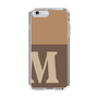 Slim Protection Case［ Original - initial two tone - M brown ］