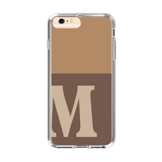 Slim Protection Case［ Original - initial two tone - M brown ］