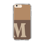 Slim Protection Case［ Original - initial two tone - M brown ］