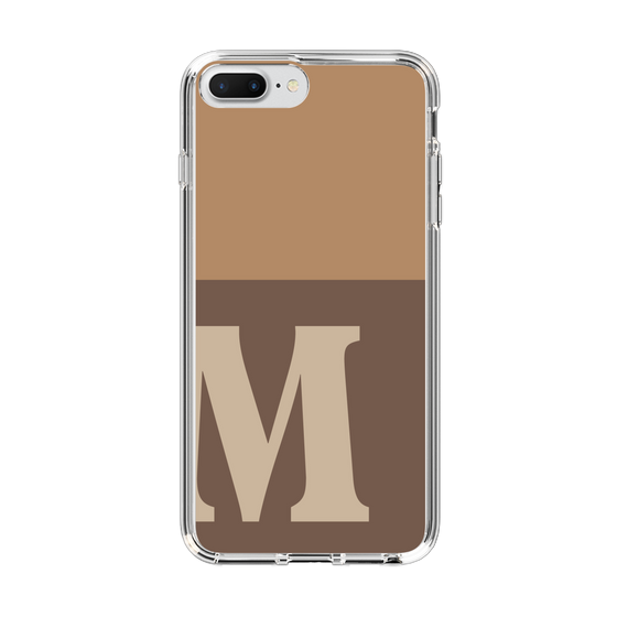 Slim Protection Case［ Original - initial two tone - M brown ］