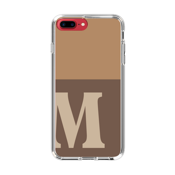 Slim Protection Case［ Original - initial two tone - M brown ］