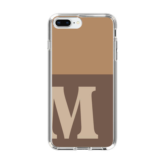 Slim Protection Case［ Original - initial two tone - M brown ］