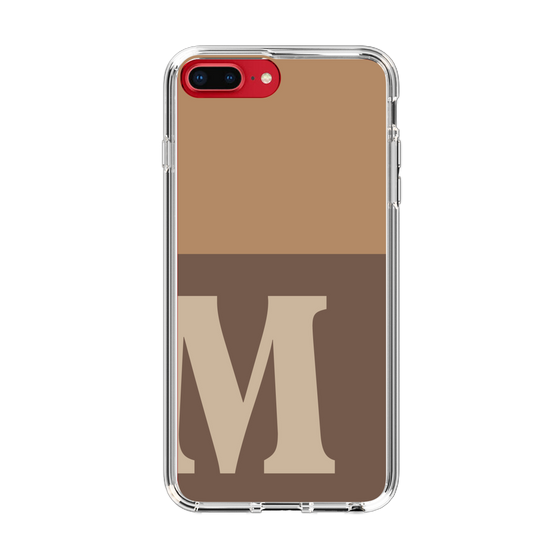 Slim Protection Case［ Original - initial two tone - M brown ］