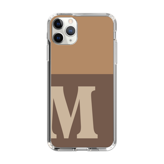 Slim Protection Case［ Original - initial two tone - M brown ］