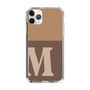 Slim Protection Case［ Original - initial two tone - M brown ］