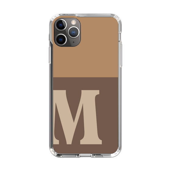 Slim Protection Case［ Original - initial two tone - M brown ］