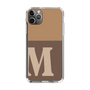 Slim Protection Case［ Original - initial two tone - M brown ］
