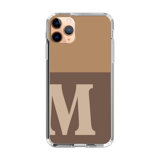 Slim Protection Case［ Original - initial two tone - M brown ］