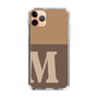Slim Protection Case［ Original - initial two tone - M brown ］