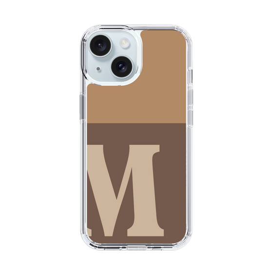 Slim Protection Case［ Original - initial two tone - M brown ］