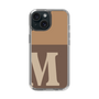 Slim Protection Case［ Original - initial two tone - M brown ］