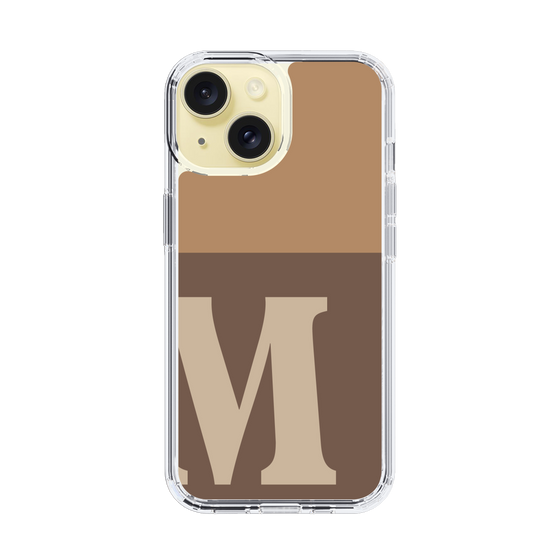 Slim Protection Case［ Original - initial two tone - M brown ］