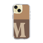 Slim Protection Case［ Original - initial two tone - M brown ］