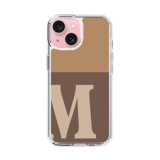 Slim Protection Case［ Original - initial two tone - M brown ］