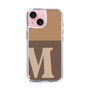 Slim Protection Case［ Original - initial two tone - M brown ］
