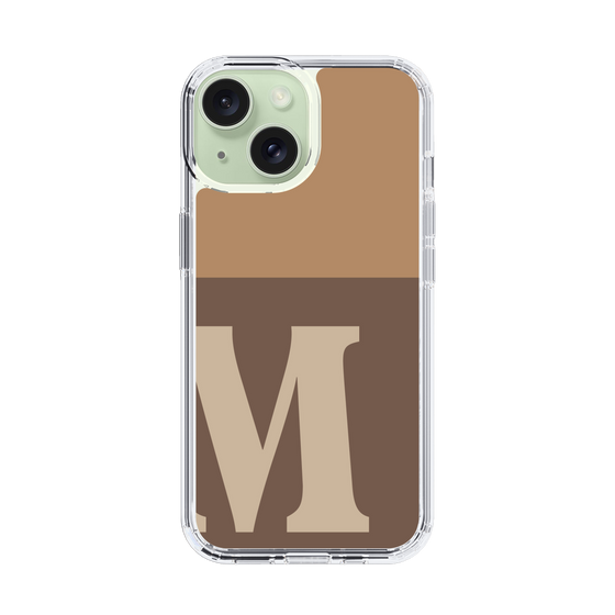 Slim Protection Case［ Original - initial two tone - M brown ］