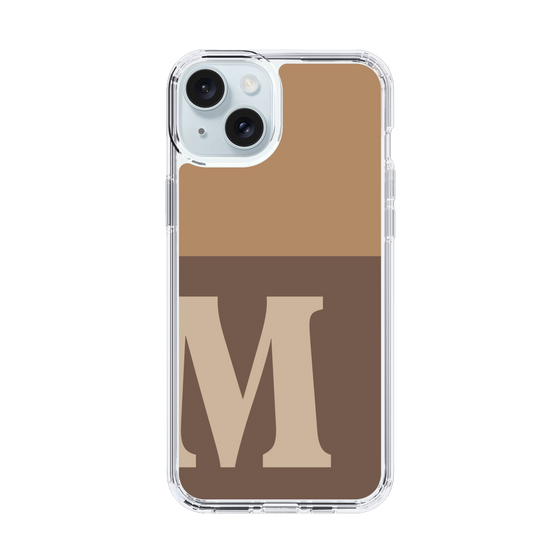 Slim Protection Case［ Original - initial two tone - M brown ］