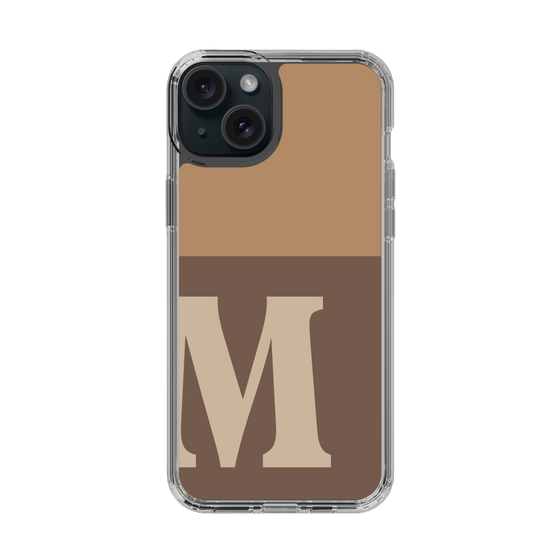 Slim Protection Case［ Original - initial two tone - M brown ］