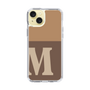 Slim Protection Case［ Original - initial two tone - M brown ］