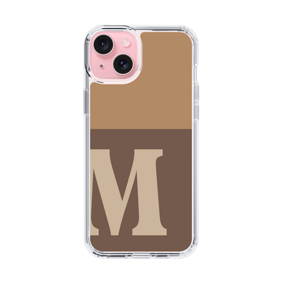 Slim Protection Case［ Original - initial two tone - M brown ］