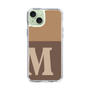 Slim Protection Case［ Original - initial two tone - M brown ］
