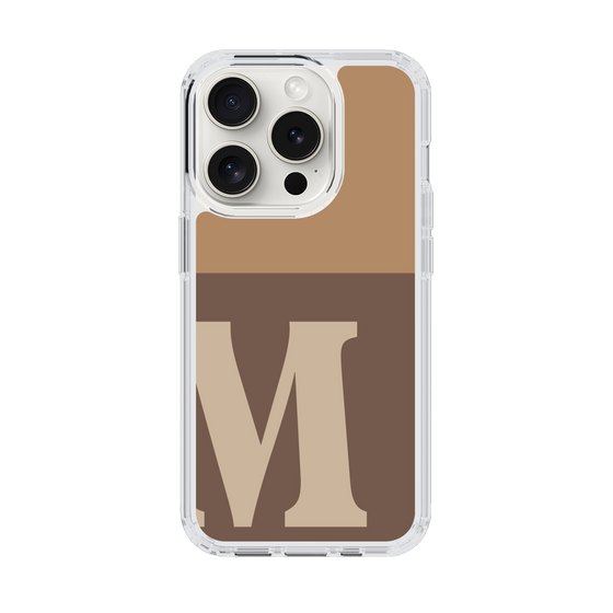 Slim Protection Case［ Original - initial two tone - M brown ］