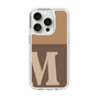 Slim Protection Case［ Original - initial two tone - M brown ］